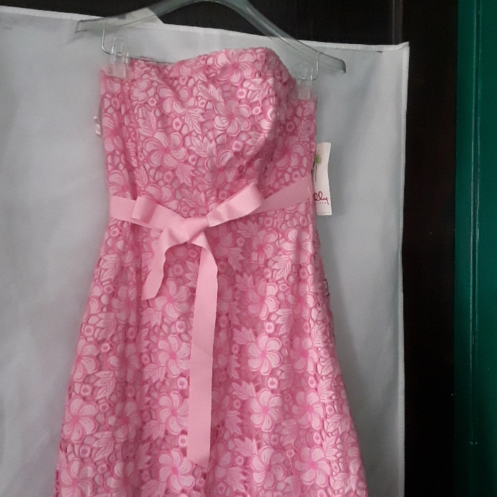 LILLY PULITZER COLLECTION  WOMEN'S STRAPLESS DRESS 6 Size